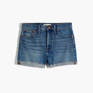 Madewell High Rise Denim Shorts 32
